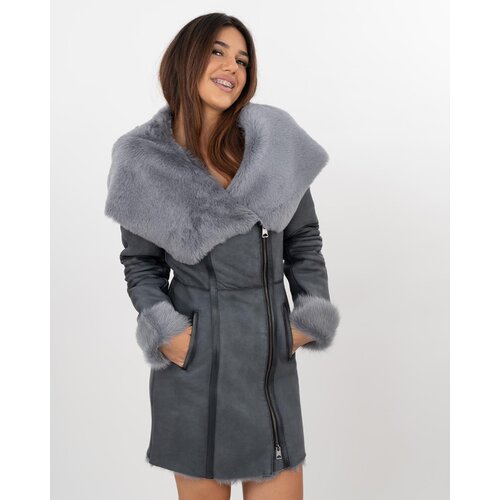 La Force Fashion ženski monton leona - svetlo siva Cene