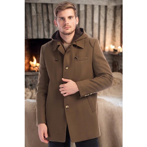 Dewberry PLT8335 MEN'S COAT-STRAIGHT CAMEL Cijene