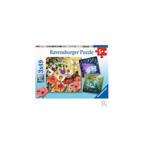 Ravensburger puzzle (slagalice) - Jednorog, zmaj I vila RA05181 Cene