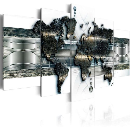 Slika - Metal World Map 200x100 Slike