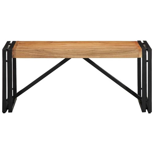 Maison Chic kavna mizica - Nizka mizica 80x40x35 cm masivni les akacija, (21753651) Slike