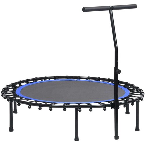  Trampolin za vježbanje s ručkom i sigurnosnim jastučićem 122 cm Slike