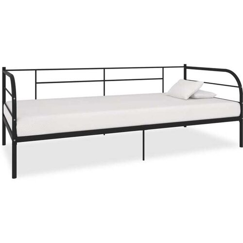  Za dnevni ležaj crni metalni 90 x 200 cm Cijene