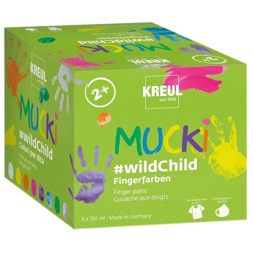  Prstne barve MUCKI Wild Child - KREUL / set 8 x 150 ml Cene