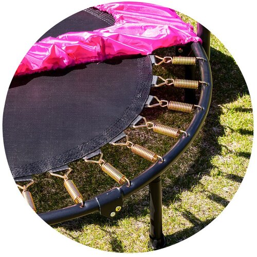  Trampolin Fit 94 cm - Pink Slike