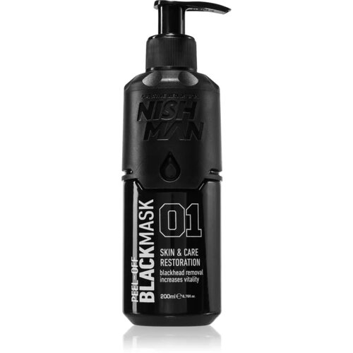 Nishman Peel-Off Mask crna peel-off maska za muškarce 200 ml Cijene
