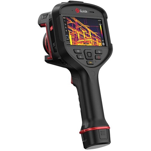 GuideSensmart H3+ thermal imaging camera Vanadium Oxide Uncooled Focal Plane Arrays Black GPS (satellite) 800 x 480 pixels Built-in display LCD Slike