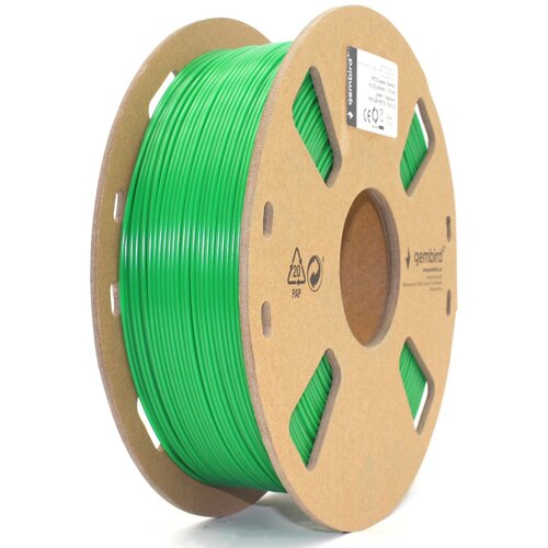 Gembird PETG 3D filament zelen, 1,75 mm, 1 kg (3DP-PETG1.75-01-G), (5000368557) Cene