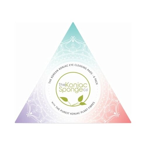 The Konjac Sponge Company blazinice za čiščenje oči - 6 kosi Cene