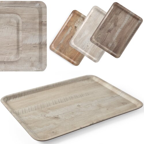 Hendi Servirni pladenj laminiran svetel les 430 x 330 mm - 508862, (21567597) Cene