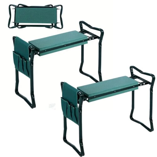 Home & Marker 2-delni komplet &ndash; klop za vrtnarjenje, blazina za kolena za vrt, zložljiv vrtni stolček do 170 kg, 2 v 1 EVA penasta blazina | K2NEEBENCH, (21372879) Cene