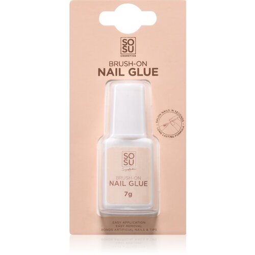 SOSU Cosmetics Brush-On Nail Glue lepilo za nohte 7 ml Cene