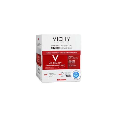 Vichy Set Liftactiv collagen krema + njega područja oko očiju Cijene