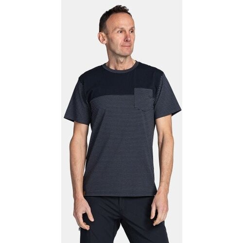 Kilpi Men&amp;#039;s cotton T-shirt SORGA-M Black Slike