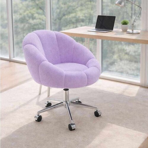 Atelier Del Sofa Papatya Metal - Lilac Lilac Wing Chair Slike