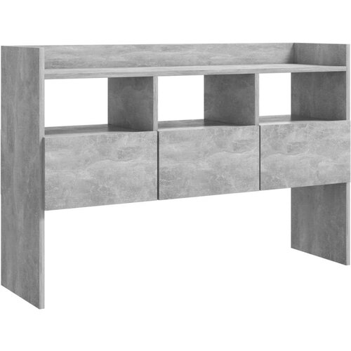 VidaXL Komoda siva boja betona 105 x 30 x 70 cm od iverice Slike