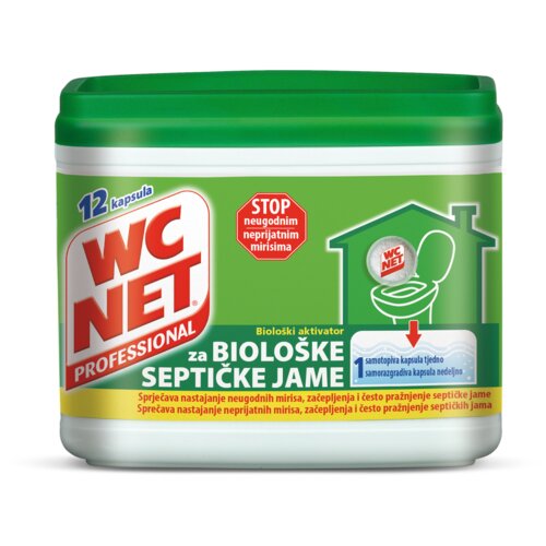 Wc Net kapsule za biološke septičke jame 216 g (12 kapsula) Cene