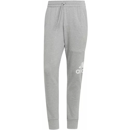 Adidas Športne hlače pegasto siva / bela