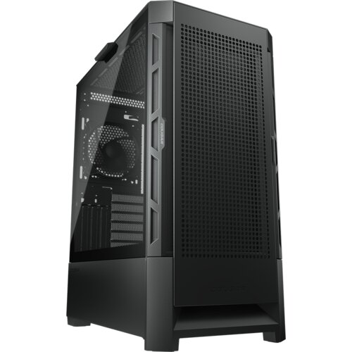COUGAR GAMING COUGAR | Case Airface Black | PC Case | Mid Tower / Mesh Front Panel / 1 x 120mm Fan / TG Left Panel... Cijene