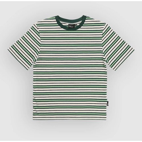Blue Tomato Striped Kids T-shirt green / white Slike