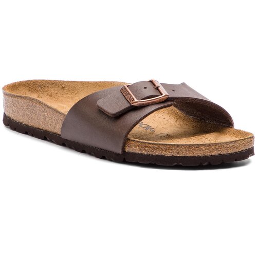Birkenstock Natikači Madrid Bs 0040393 Dark Brown Cene