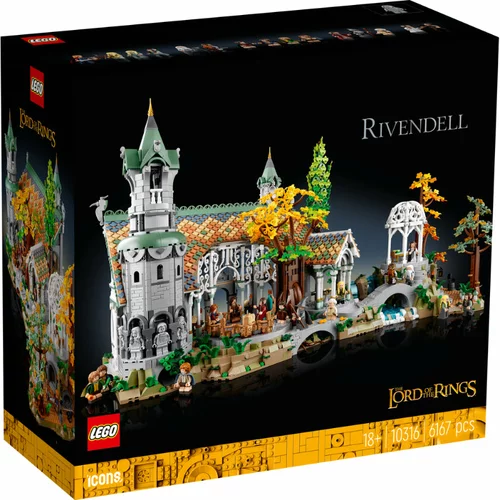 Lego ICONS™ 10316 Gospodar Prstanov™: Razendel