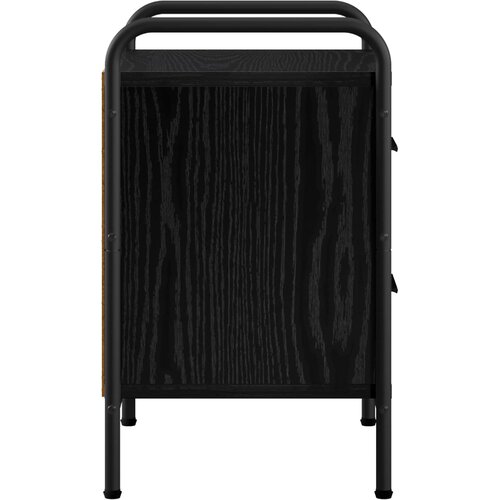  Noćni ormar Crni hrast 40 x 30 x 50 cm Konstruirano drvo Slike