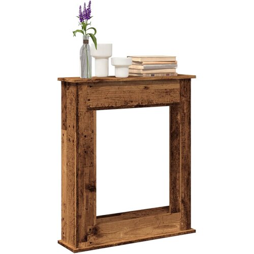  Okvir za kamin boja drva 75x20x87,5 cm od konstruiranog drva Cene