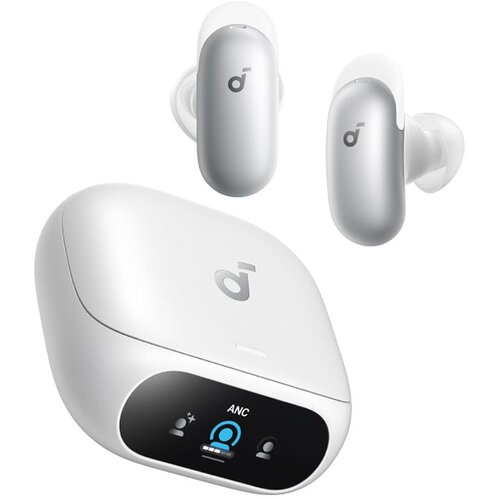 Soundcore Slu&scaron;alice Anker Liberty 5 Pro / Bluetooth / USB-C / ANC / Dolby Atmos / Bubice - White Cene