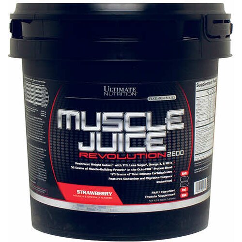 Ultimate Nutrition Muscle Juice Revolution 2600, Jagoda, 5kg Cene