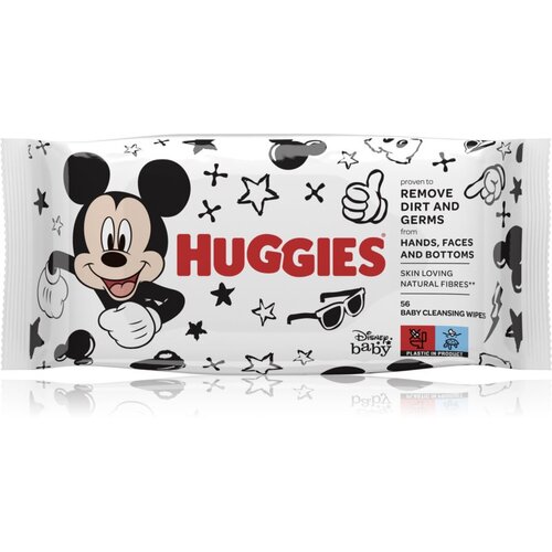 Huggies Mickey Mouse vlažne maramice za djecu 56 kom Slike