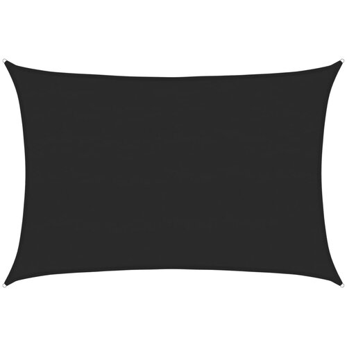  Jedro za za&amp;scaron;titu od sunca 160 g/m&amp;sup2; crno 5 x 7 m HDPE Slike