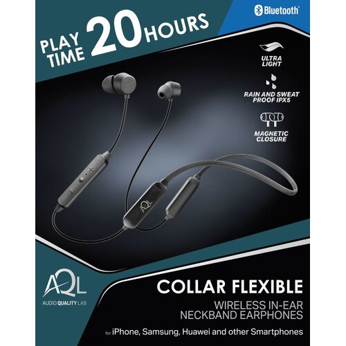 Cellular Line bluetooth slu&amp;scaron;alice aql collar crne Slike