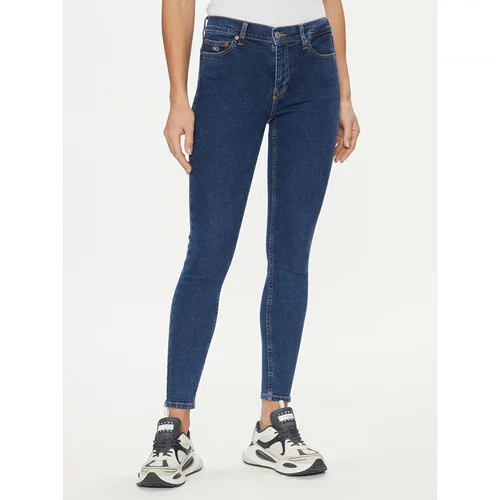Tommy Jeans Jeans hlače Nora DW0DW16702 Mornarsko modra Skinny Fit