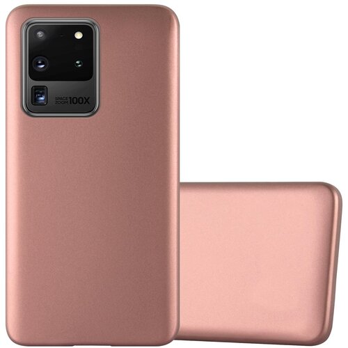 Cadorabo CARE, združljiv s Samsungom v kovinskem rosă &permil; Gold - za&scaron;čitni pokrov iz fleksibilnega silikona TPU, (20583775) Cene