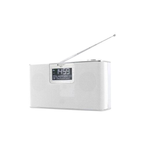 Soundmaster DAB700WE desktop radio DAB+ (1012), ukw aux, Bluetooth, DAB+, sd, ukw, USB funkcija govora slobodnih ruku, uklj. mikrofon, funkcija alarma bijela Cijene