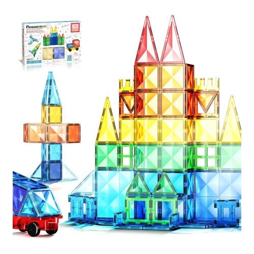Other_toys Picasso tiles set s kockicama 63 kom ( 1100044136 ) Slike