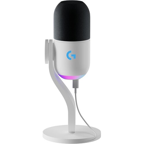 Logitech Yeti GX žični igralni mikrofon bele barve Cene