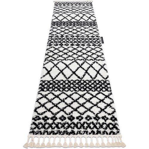 RugsX Preproge Tekač, Tekač BERBER SAFI bela - za 80x250 cm Bela Cene