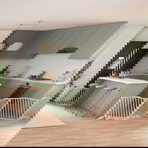 vidaXL Vrata za pse s vratašcima 6 panela sklopiva 480 cm drvo topole Cijene