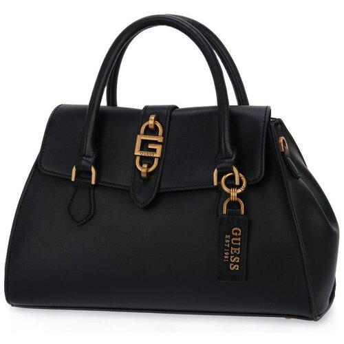 Guess Torbice za na ramo BLA SQUARE G LUX SATCHEL Črna Slike