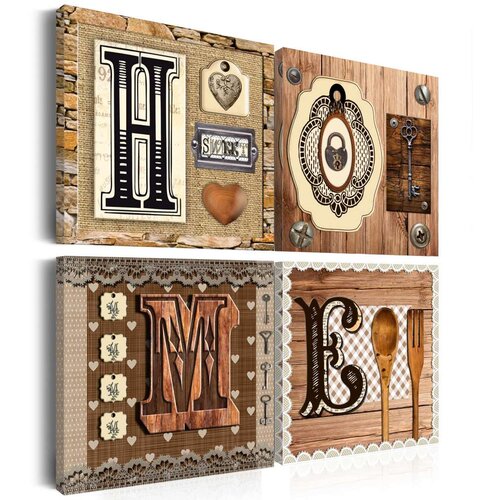  Slika - There is no place like home 60x60 Cijene