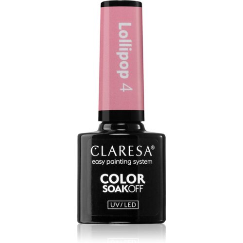 Claresa SoakOff UV/LED Color Lollipop gel lak za nokte nijansa 4 5 g Cijene