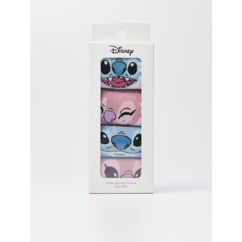 House - Komplet od 4 para čarapa Lilo and Stitch - Šarena Cijene