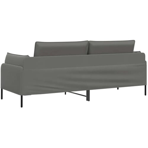 SOFA za 3 osobe 3-sjedalo Tamnosiva 222 x 81 x 89 cm Bar&amp;scaron;un - Tamnosiva 180 cm Slike