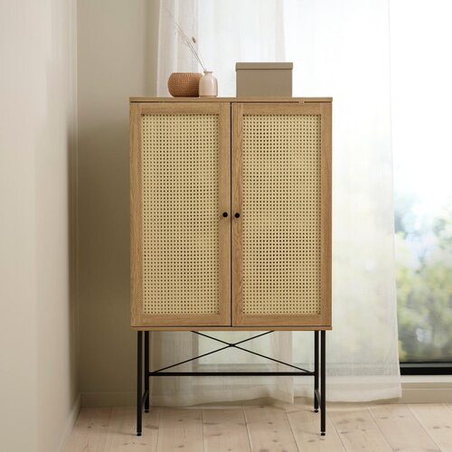 Unique Furniture Omarica v hrastovem dekorju 80x135 cm Pensacola &amp;ndash; Slike