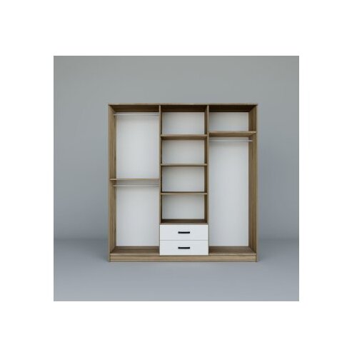 Hanah home Ormar Yaman 1600-75, 180x190x45 cm, Bijeli Slike