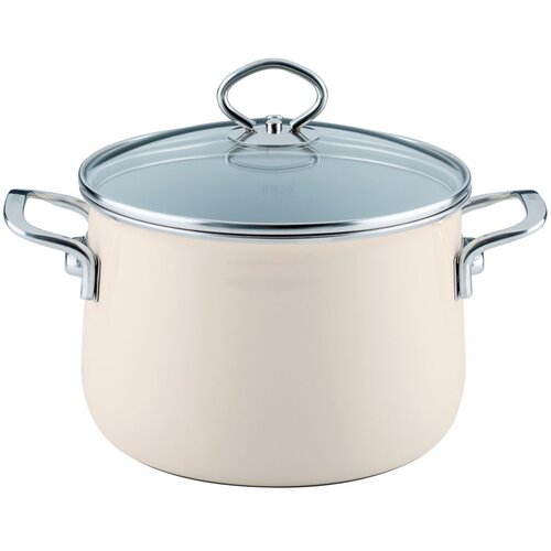 RIESS LONEC / KOZICA KOZICA 4 L 20 CM VISOKA S STEKL. POKROVOM AVORIO Cene
