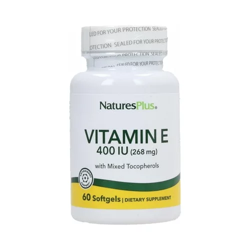 Nature's Plus vitamin E 400 IU-mešani tokoferoli