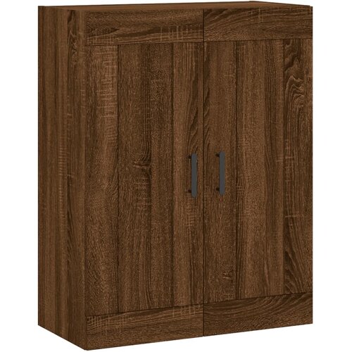 Maison Chic Stenska omarica - Zidna omarica rjavi hrast 69,5x34x90 cm inženirski les iu476, (22062784) Cene